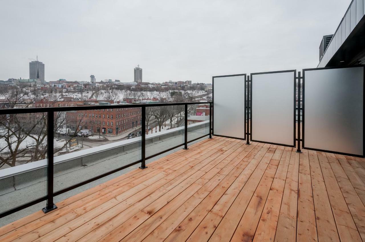 Penthouse On Charest - With Parking And Gym Lejlighed Québec Eksteriør billede